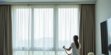 Delicate sheer drape cleaning bayview-nsw Matty Curtain Cleaning